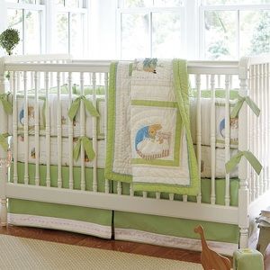Pottery Barn Crib Skirt and Valance